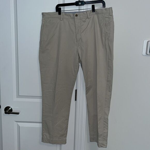 Polo by Ralph Lauren Stretch Straight Chino W/pony on back Pants 40 x 28 short - Picture 1 of 7